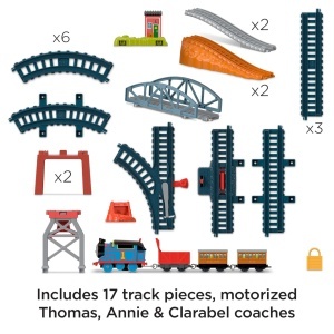 Fisher-Price Thomas HGX64 Set Tren 3-in-1 pentru Copii 3 Ani - Img 5
