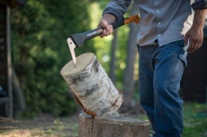 Fiskars WoodXpert XA22 Unealta pentru lemn 785 cm Maner ergonomic NegruPortocaliu - Img 16