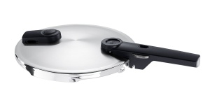 Fissler Vitaquick Premium/Oala sub presiune (4,5 L, O 22 cm) Oala sub presiune din otel inoxidabil, 2 niveluri de gatit, fabricat in Germania - Inductie - Img 5