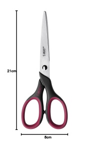 Foarfeca BIC Comfort, 16 cm, cu maner moale, durabilitate si robustete - Img 6