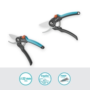 Foarfeca de gradina Gardena PremiumCut, 22 mm, manere ergonomice, made in Germany - Img 7