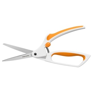 Foarfeca Fiskars Easy Action Softgrip 26 cm Lame din Otel Inoxidabil AlbPortocaliu - Img 6