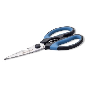 Foarfeca multifunctionala Fackelmann Softgriff 21 cm, inox, albastra