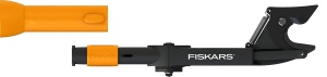 Foarfeca pentru crengi Fiskars QuikFit 1001410 pentru lemn uscat si dur negruportocaliu