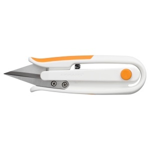 Foarfeca pentru Fadeni Fiskars 1070023, 12,7 cm, Inox, Alb - Img 1