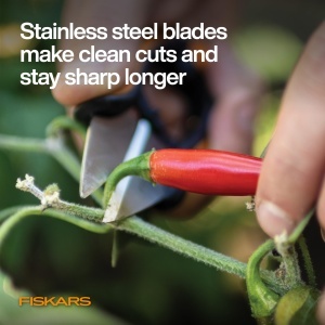 Foarfeca pentru ierburi Fiskars 310020-1001, 12.7 cm, negru - Img 8