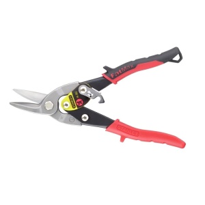 Foarfeca pentru tabla STANLEY Maxsteel 250 mm, bi-material, rosu - Img 2