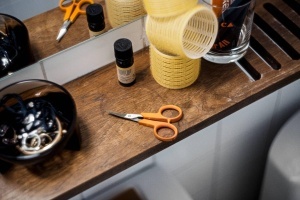 Foarfeca pentru unghii Fiskars Classic 10 cm, cu maner ergonomic, otel inoxidabil, portocalie - Img 3
