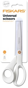 Foarfeca universala Fiskars Functional Form, 21 cm, otel inoxidabil, alb - Img 6