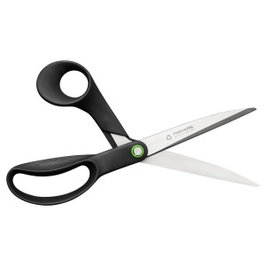 Foarfeca universala Fiskars ReNew, 24.9 cm, neagra, din otel reciclat - Img 6