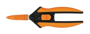 Foarfece de taiere Fiskars Microtip SP13, lungime: 21,5 cm, lame din otel de inalta calitate/maner din plastic, negru/portocaliu, solid, 1051600 - Img 9
