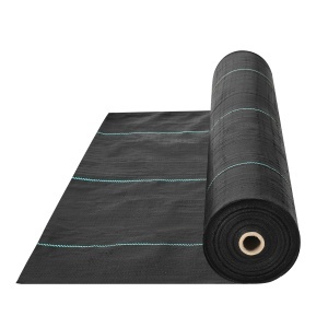 Folie anti-buruieni VEVOR 09x762 m 170 gm2 rezistenta la rupere si permeabila