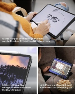 Folie de protectie din sticla Belkin ScreenForce pentru iPad Pro 13, 9H, 0,33 mm - Img 5