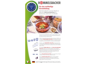 Folie pentru vidat Rommelsbacher VRS 3060 2 role BPA-free rezistenta si reutilizabila - Img 3
