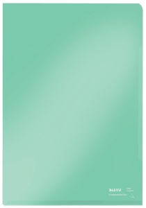 Folie protectie documente Leitz 4153-00-99, A4, PVC, 100 bucati, colorat - Img 4