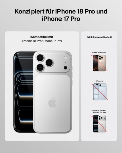 Folie protectie ecran Belkin Titan SmartShield pentru iPhone 18 Pro17 Pro - Img 3