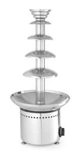 Fontana de ciocolata HENDI, 5 nivele, capacitate 6 kg, din inox - Img 3