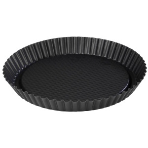 Forma de copt pentru torturi Zenker Black Metallic, 300x300x30 mm, 1700 ml - Img 5