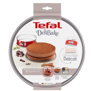 Forma de copt Tefal Delibake 1641214 23 cm Antiaderenta Rosu Carbon - Img 5