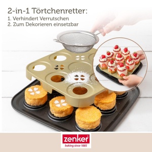 Forma de copt Zenker Bake Go 9 compartimente antiaderenta fabricata in Germania - Img 5
