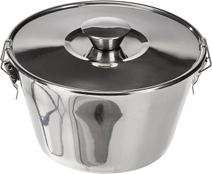 Forma de Pudding Ibili 651618 cu Capac, Otel Inoxidabil, Culoare Argintie - Img 2