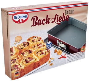 Forma dreptunghiulara Dr Oetker 38x25 cm antiaderenta bicolor otel inoxidabil - Img 6