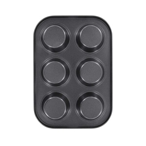 Forma pentru copt muffins Westmark Back Meister 6 locuri antiaderenta culoare antracit - Img 3
