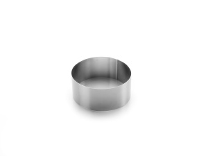 Forma pentru prajituri Lacor 68614, rotunda 14 x 6 cm, argintie