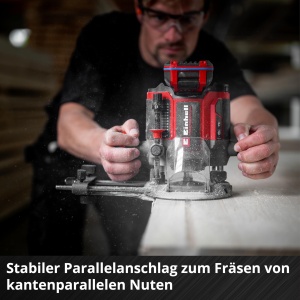 Freza cu acumulator Einhell TP-RO 1855 Li BL - Motor Brushless, 55 mm, Fara acumulator - Img 9