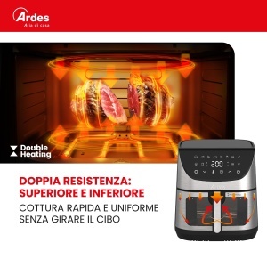 Friteuza cu aer cald ARDES Friggisana Supreme 8L 1600W - Img 4