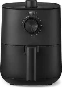 Friteuza cu aer cald BELLA 3L Manuala Negru Mat Fara Ulei Tehnologie Circular Heat