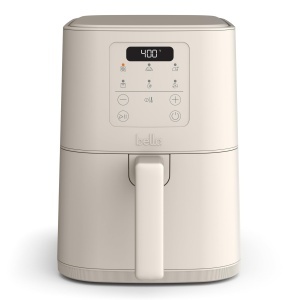 Friteuza cu aer cald Bella Slim 4.0 Qt, capacitate XL, 1300W, Oatmilk