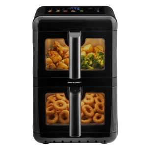 Friteuza cu aer cald Berdsen - 11,6 l, 3000 W, 9 programe, negru - Img 5