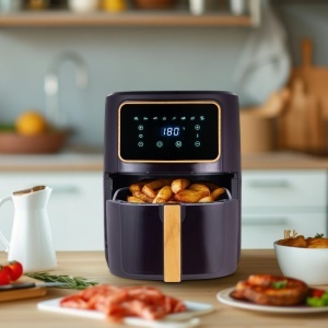 Friteuza cu aer cald BERGNER 6.9L 1800W Ceramica - Img 5