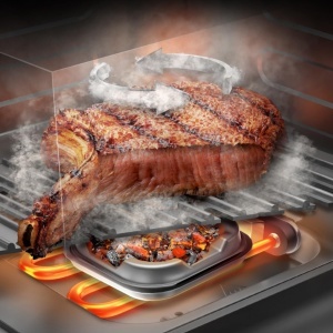 Friteuza cu aer cald Cecotec CecofryGrill Smokin 4500, 4,5L, 1900W - Img 2