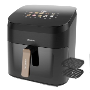 Friteuza cu aer cald Cecotec CecofryGrill Smokin 8500 Plus, 8.5L, 2200W