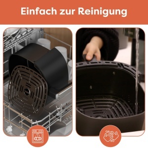 Friteuza cu aer cald CIARRA, 5L, 1500W, digitala - Img 5