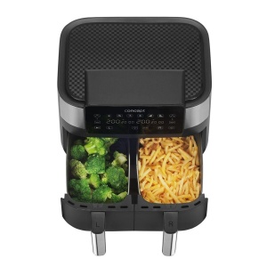 Friteuza cu aer cald Concept FR8000, 2850 W, 8 l, neagrasilver - Img 7