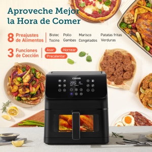 Friteuza cu aer cald COSORI 6,2L, 1700W, 12 functii - Img 4