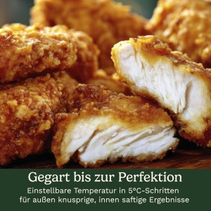 Friteuza cu aer cald Cuisinart ClearView, 8.5L, 1800W, PFAS-free - Img 8