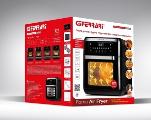 Friteuza cu aer cald G3 Ferrari G10136, 1500 W, 11 L, Negru - Img 8
