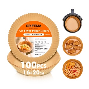 Friteuza cu aer cald GRIFEMA, 100 buc, 16 cm, BPA-Fri, rezistenta la ulei