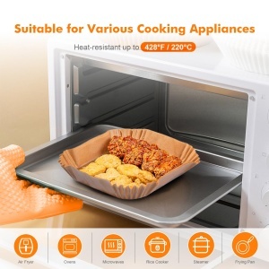 Friteuza cu aer cald GRIFEMA 100 bucati, 20-24 cm, BPA-free, biodegradabil - Img 4