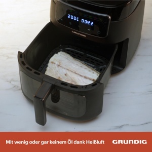 Friteuza cu aer cald Grundig FRY 7320, 7.6L, 1750W, Negru - Img 7