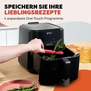 Friteuza cu aer cald Instant Pot Vortex Compact 5L Negru 4-in-1 Tehnologie EvenCrisp - Img 8