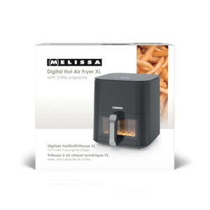 Friteuza cu aer cald Melissa XL 5L Touchscreen Negru cu 8 programe presetate - Img 11