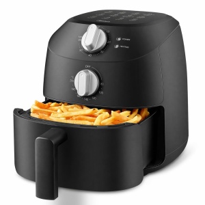 Friteuza cu aer cald Midea 2L, 1150W, neagra - Img 1