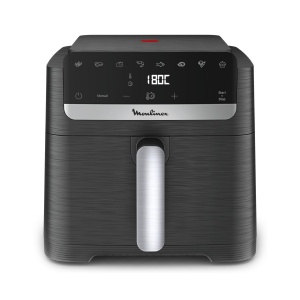 Friteuza cu aer cald Moulinex Easy Fry Compact, 7,5 L, Touchscreen
