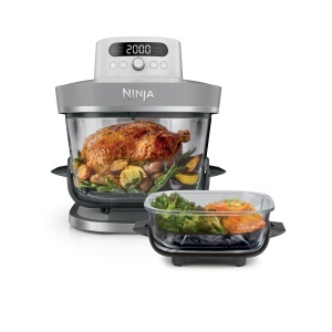 Friteuza cu aer cald Ninja CRISPi PRO XL, 5.7L, 2050W, alba