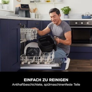 Friteuza cu aer cald Ninja MAX PRO AF180EUCP 62L NegruCupru Antiaderenta Economie de Energie - Img 10